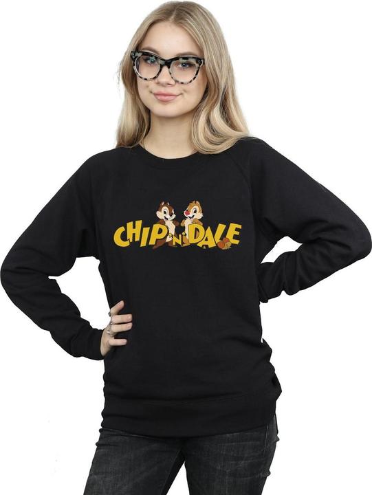 Immagine prodotto Disney Chip And Dale Character Logo Felpa Donna (M)