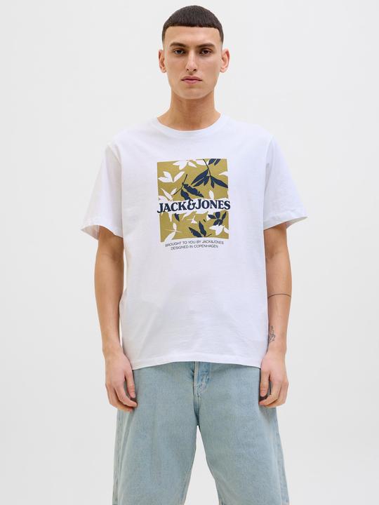 Produktbild Jack & Jones Gedruckt Rundhalsausschnitt T-shirt T-shirt (XS)