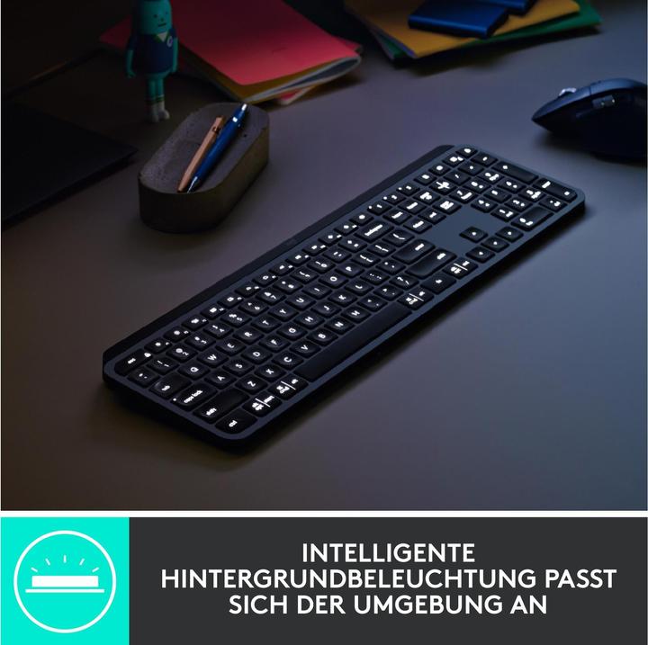 Produktbild Logitech MX Keys Business (CH, Kabellos)