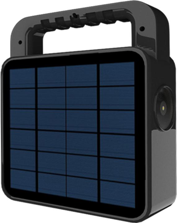 Immagine prodotto Wellcraft Lampada di emergenza solare a LED con power bank e altoparlante Bluetooth inclusi