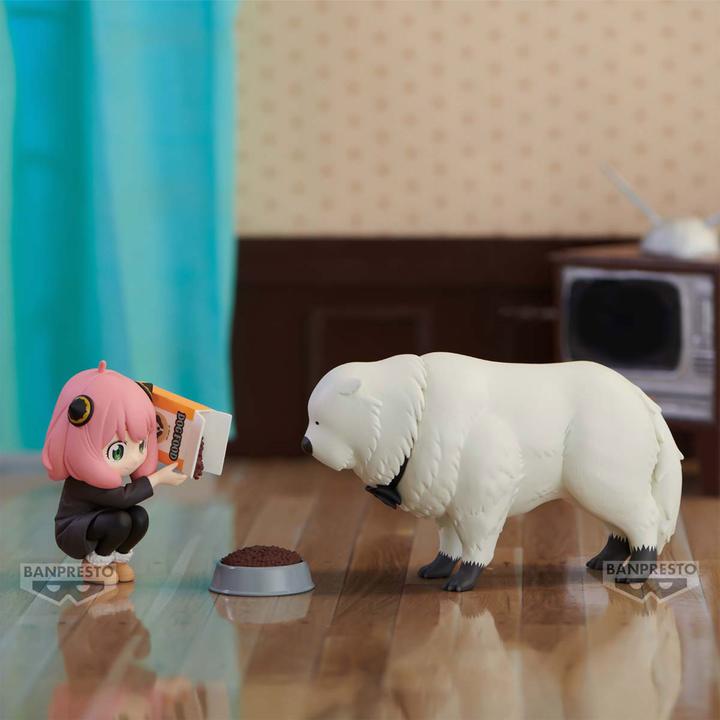 Actual product image Banpresto Spy x Family - Anya & Bond Break time Collection