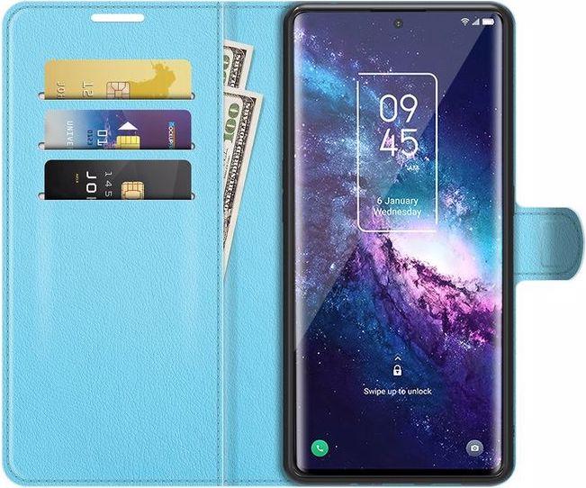 Produktbild MU Classic Litchi Leder Bookcover Series (TCL 20 Pro 5G)