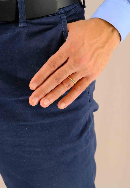 Immagine prodotto Muau Anello nuziale (51, Oro 750/18 K)