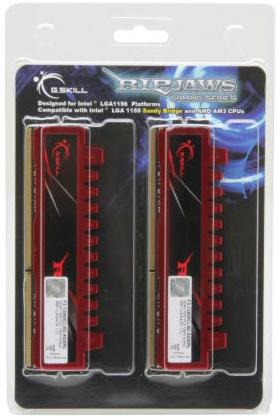 Image du produit G.Skill Ripjaws (2 x 4GB, 1600 MHz, RAM DDR3, DIMM)