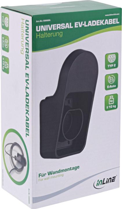 Actual product image InLine Universal EV charging cable holder