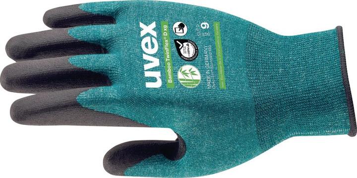 Actual product image Uvex Safety Protective gloves Bamboo TwinFlex D xg 6009007 (7)