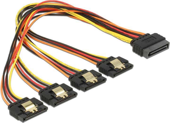 Produktbild Delock SATA Stromadapter 4x SATA, gerade