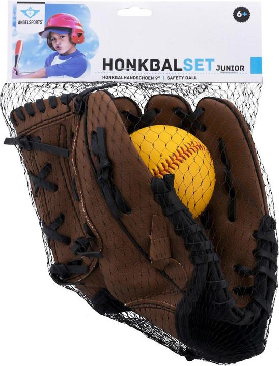 Productafbeelding Honkbalset Imitatieleer (9")