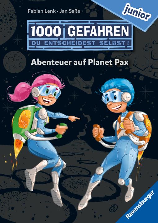 Image du produit Ravensburger 1000 Gefahren junior - Abenteuer auf Planet Pax (Allemand, Jan Sasse, Fabian Lenk, 2023)