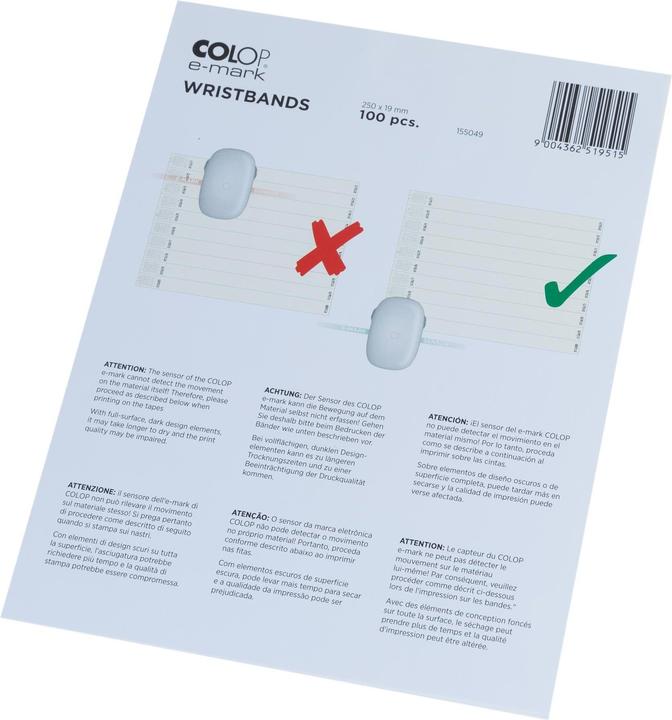 Produktbild Colop Eventbänder