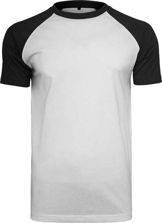 Build Your Brand Raglan Kontrast Kurzarm TShirt