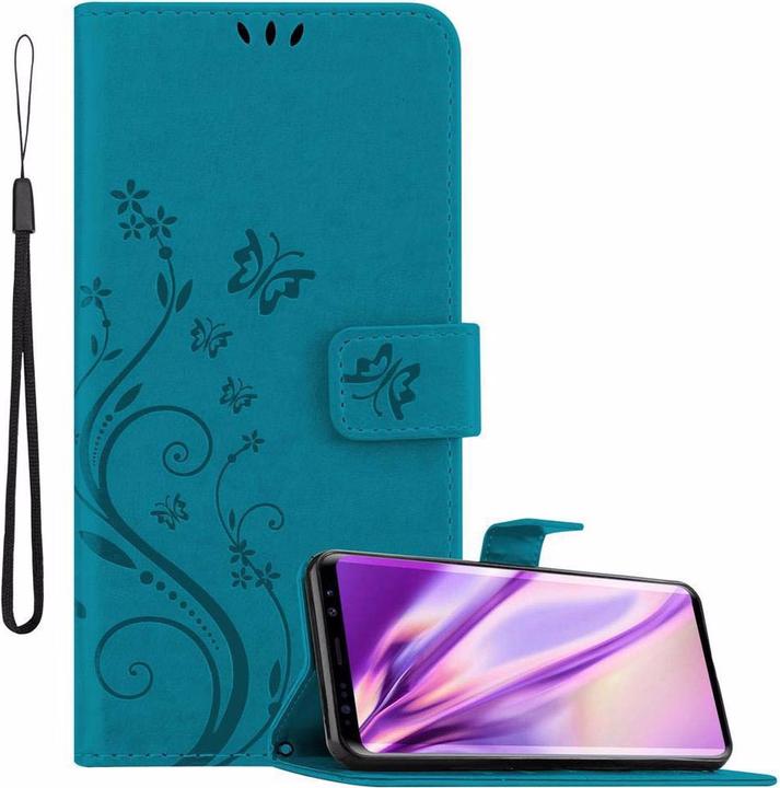 Productafbeelding Cadorabo Bloemen Boekomslag (Samsung Galaxy S9)