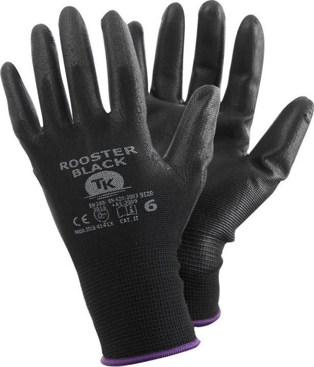 Actual product image Bhp Gloves TK ROOSTER, size 7, black (7)