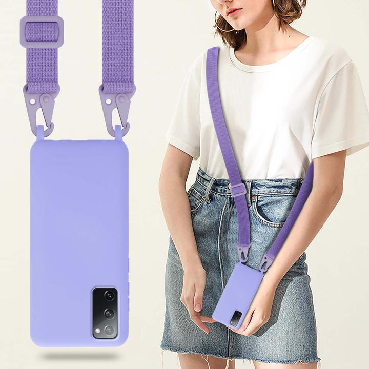 Produktbild Cadorabo TPU Cover Handy Kette Liquid (Samsung Galaxy S20 FE)