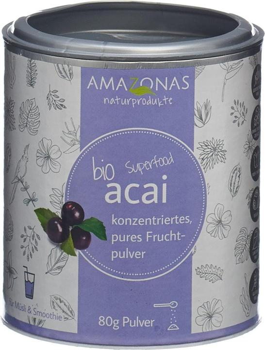 Immagine prodotto Amazonas Polvere di frutta biologica pura al 100 %. (1 Pezzo/i, Polvere, 80 g)