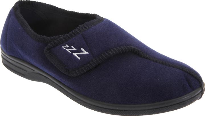 Zedzzz Connor Hausschuhe Pantoffeln mit Klettverschluss