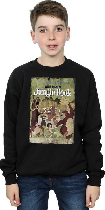 Immagine prodotto Disney The Jungle Book Retro Poster Felpa Ragazzi (152, 158)