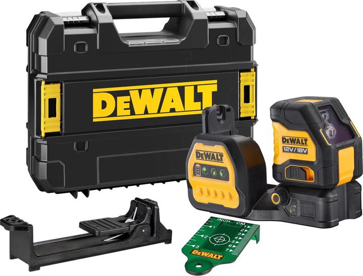 Produktbild DeWalt 18 Volt AkkuKreuzlinienlaser Grün / ohne Akkus