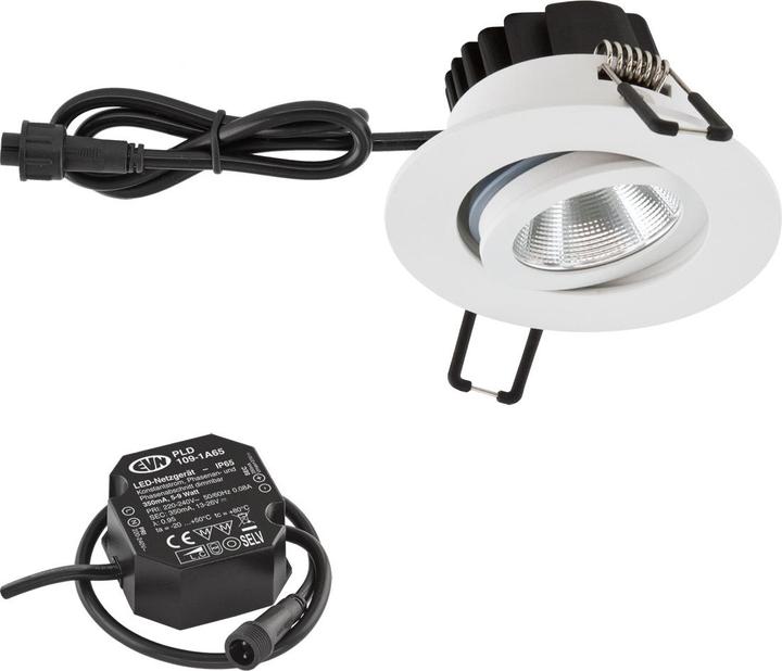 Produktbild EVN-Lichttechnik Lichttechnik LED-Deckeneinbauleuchte PCE650N60102 (620 lm)