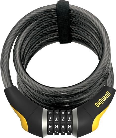 Immagine prodotto Onguard 8031L Lucchetto per bicicletta Lucchetto per cavo 240cm x 12mm CODICE (240 cm)