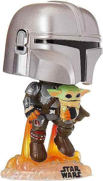 Image du produit Funko POP! - Star Wars - The Mandalorian: Mando w. Jet Pack