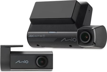 Productafbeelding Mio MiVue 955W Dubbele dashboardcamera voor in de auto (Bluetooth, GPS-ontvanger, Ingebouwd display, Nachtzicht, 4K)
