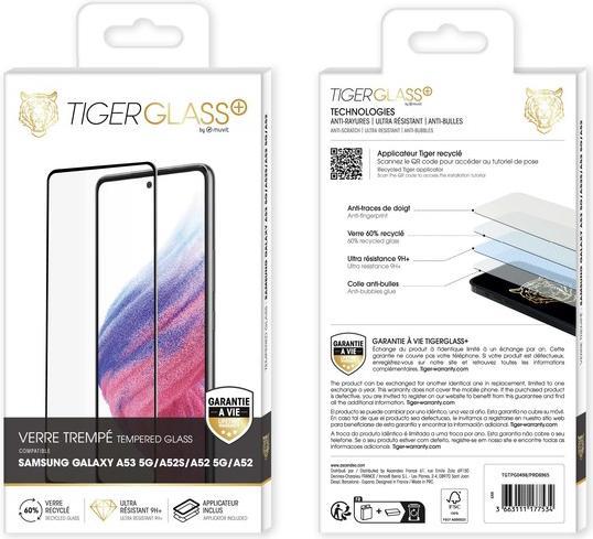 Produktbild Tiger Glas-Folie Recycelt (1 Stück, Samsung Galaxy A53 5G)