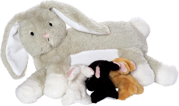Actual product image Manhattan Toy Nursing Nola Rabbit
