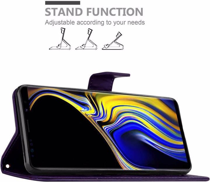 Productafbeelding Cadorabo Bloemen Boekomslag (Samsung Galaxy Note 9)