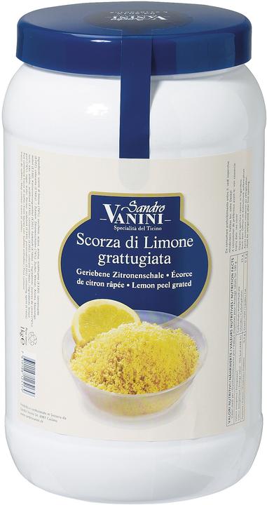 Immagine prodotto Sandro Vanini Buccia di limone grattugiata 1000g (1120 g)