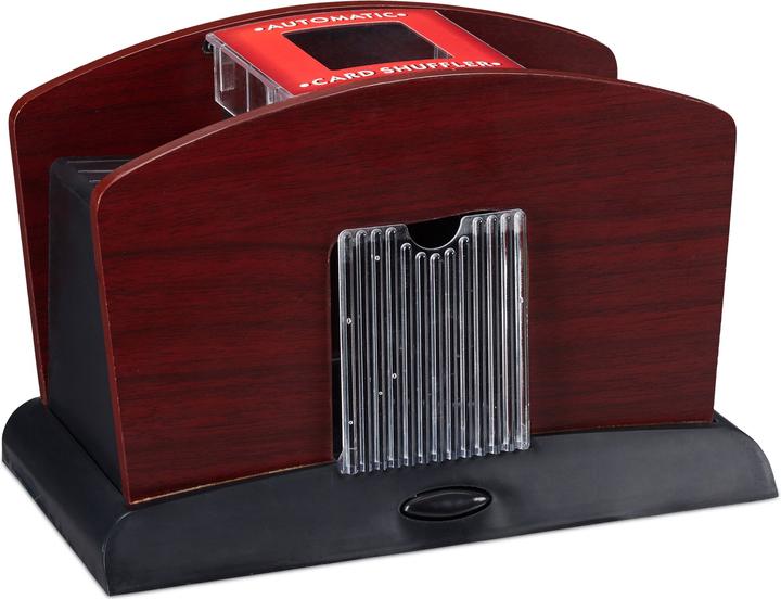 Actual product image Relaxdays Electric Card Shuffler