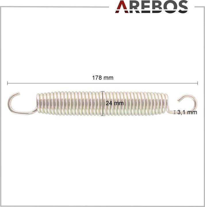 Image du produit Arebos Ressorts de trampoline