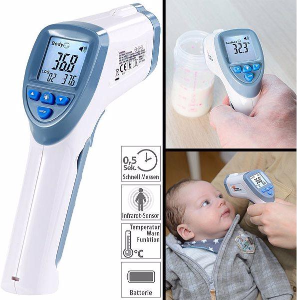 Produktbild Newgen medicals Thermometer (Ohr, Stirn)