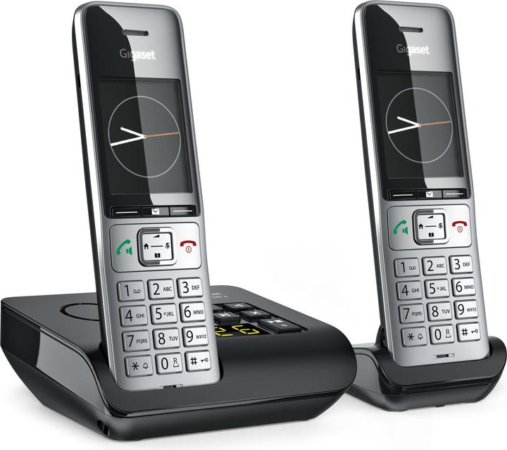 Image du produit Gigaset COMFORT 500A duo silver-black