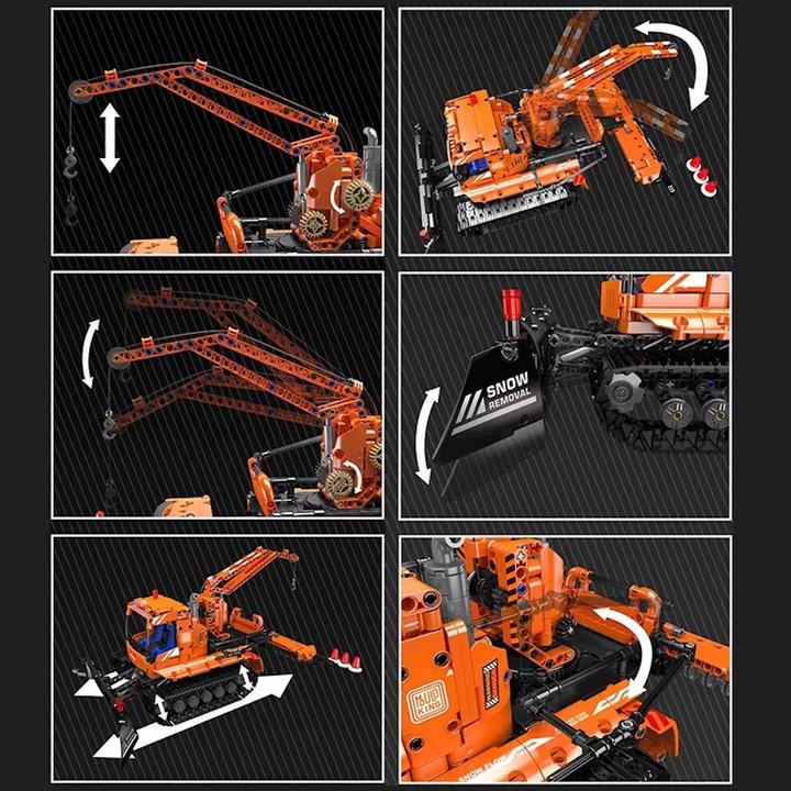 Actual product image Mould King Snow groomer