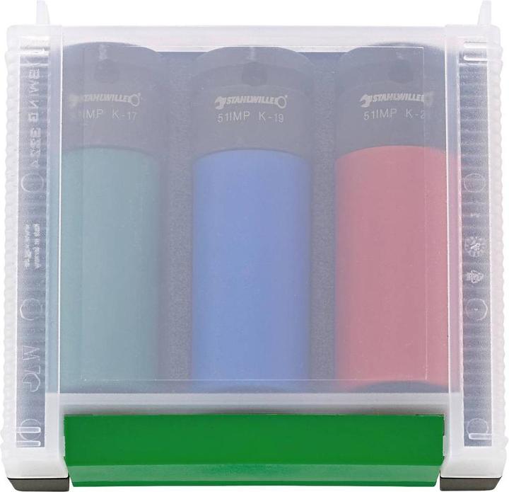 Actual product image Stahlwille Wheel nut sockets (17 mm, 19 mm, 21 mm)