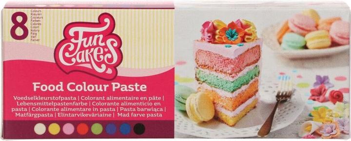 Actual product image FunCakes Paste colours set 8 pieces