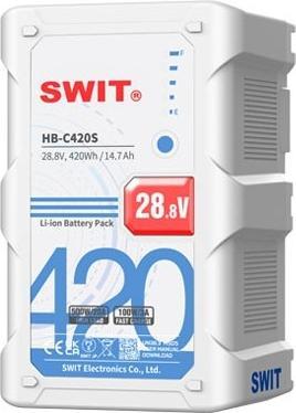 Actual product image Swit HB-C420S | 420Wh 500W Super-High-load 28V Battery, V-Mount, also ideal for long term use or hig (1 pcs.)