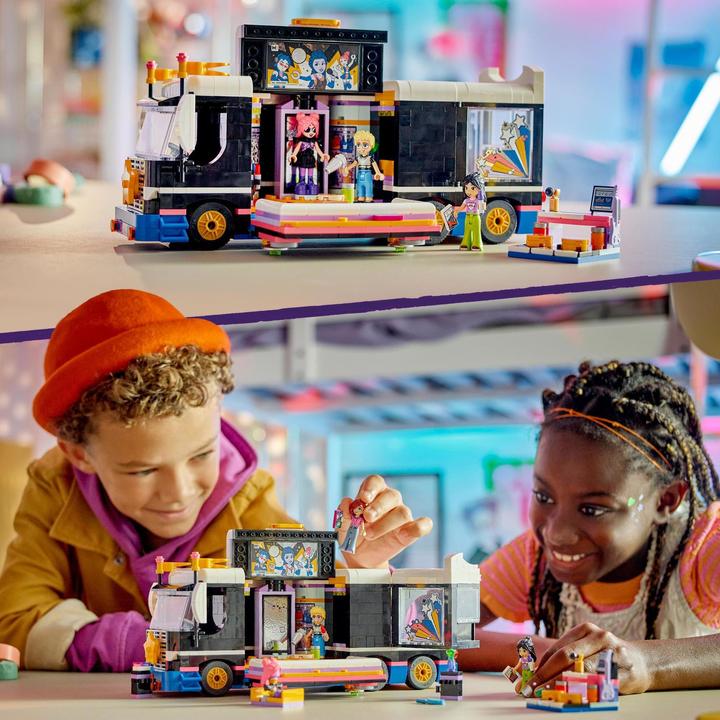 Image du produit LEGO 42619 Bus de tournée Popstar (42619, LEGO Friends)