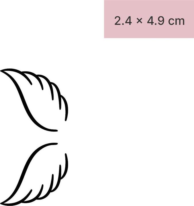 Image du produit minink Tatouage temporaire - Petites ailes