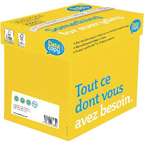 Actual product image Data Copy Copy Paper Everyday Printing DIN A4 80 gsm 2,500 sheets Maxi Box (80 g/m², 2500 x, A4)