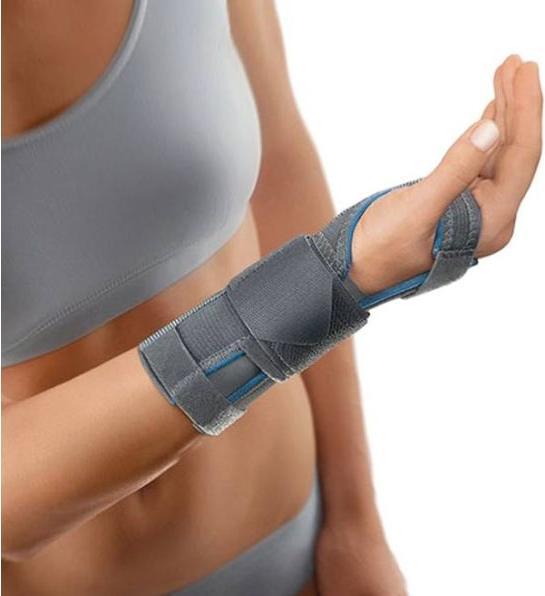 Image du produit Bort Medical soutien pour le poignet avec attelle en aluminium droite gris (M)