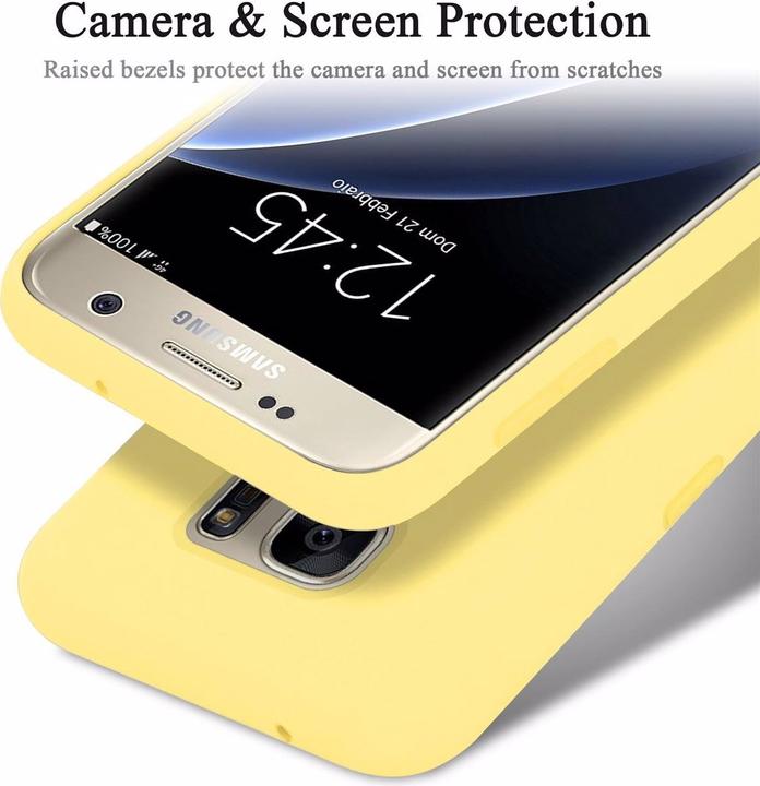 Produktbild Cadorabo TPU Liquid Silicone Case Cover (Samsung Galaxy S7)