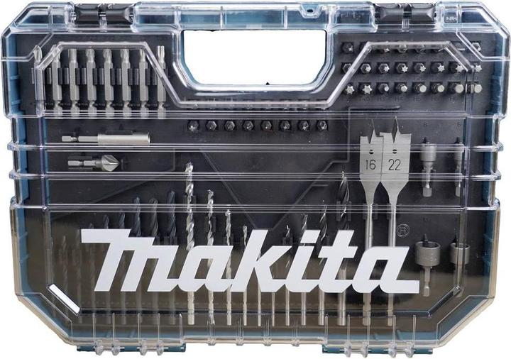 Immagine prodotto Makita E-16988 Set di punte da trapano 75 pezzi. (6,35 mm (¼") esagono incassato)