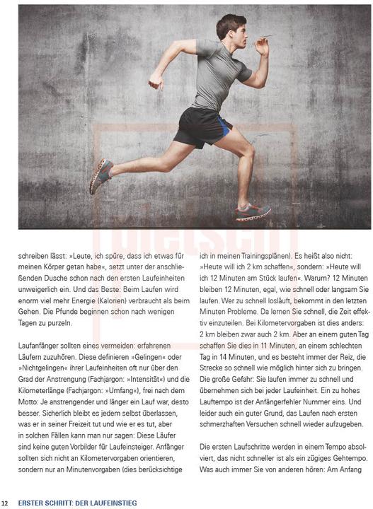 Actual product image So schaffen Sie jedes Laufziel! (German, Martin Greening, 2024)