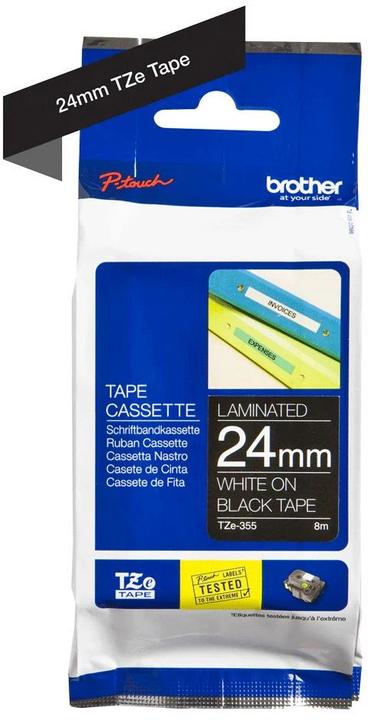Image du produit Brother Tze-355 (2.40 cm, Noir)