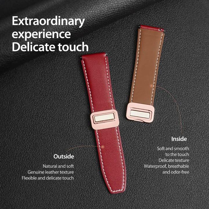 Produktbild Dux Ducis YA Series Echtleder Armband (22 mm, Echtleder)