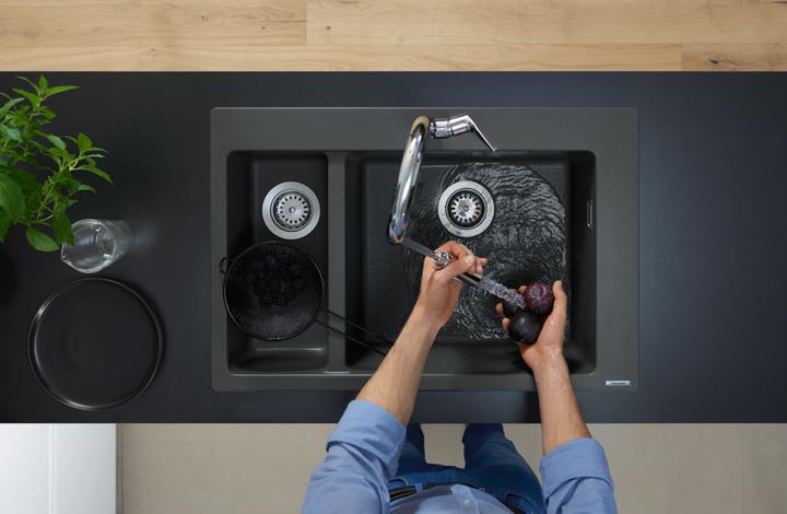Produktbild hansgrohe HG Einhebel-Spültischmischer 160 TALIS S DN 15 m sBox Ausziehbrause ES-Op.