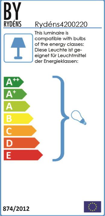 Energie-Label By Rydens Odisha (E27)