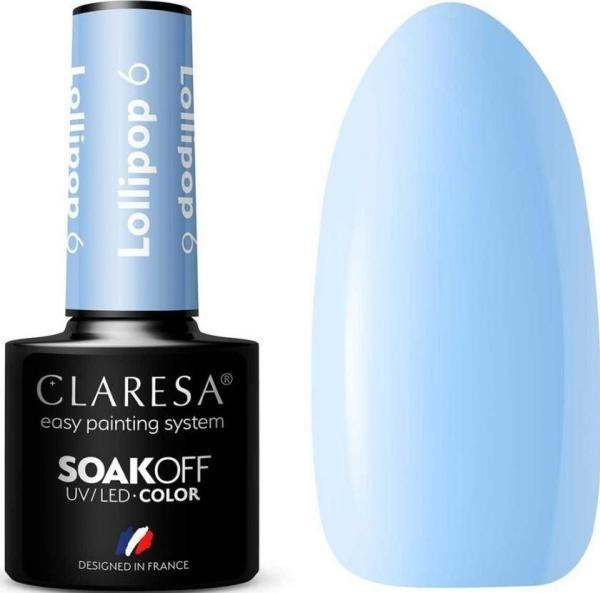 Actual product image Claresa Lollipop UV Nail Polish 5ml - Pack of 6
